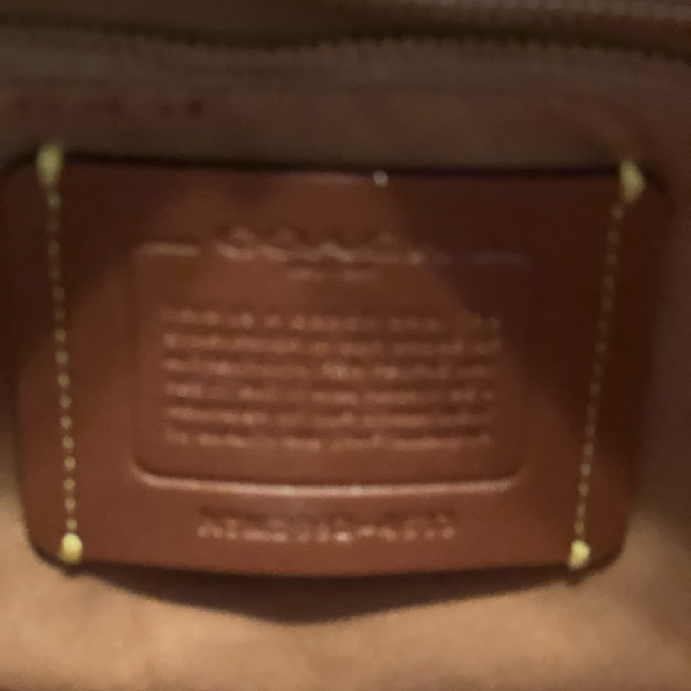 Coach color block purse. straps can be taken off I left both on so you can see - Picture 11 of 11
